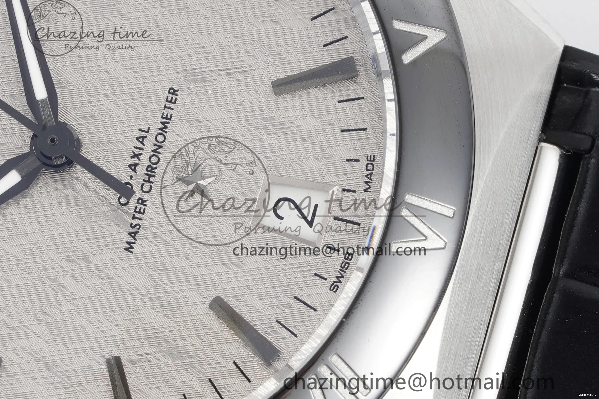 0403 GoAnywhere Constellation Black Ceramic SS 8F 1:1 Best Edition White Textured Dial on Black Gummy Strap A 7803